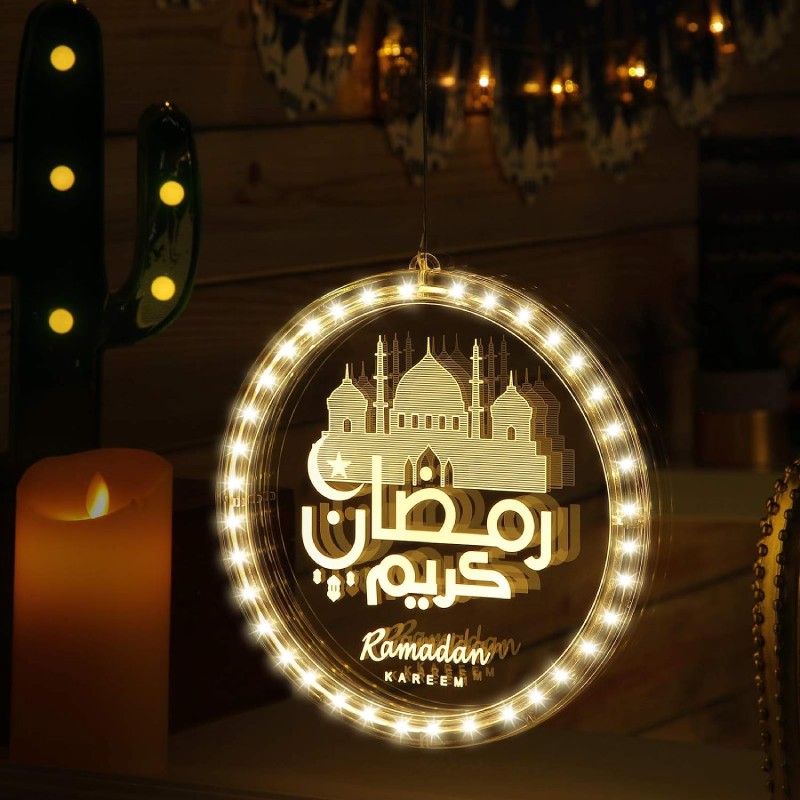 مصباح رمضان ثلاثي الأبعاد